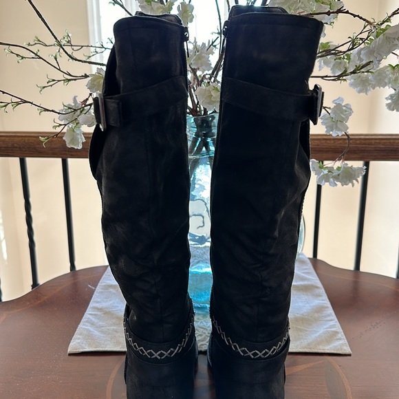 Rampage size 8.5 black ladies boots - Picture 4 of 10